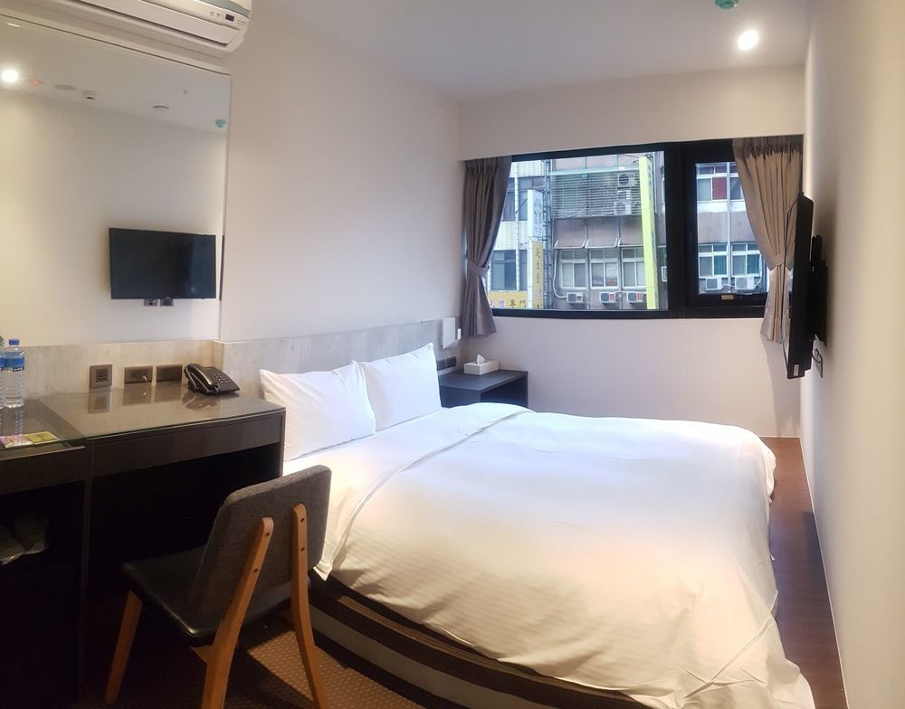 泊居旅店 Oursinn Hotel Tajpej Buitenkant foto